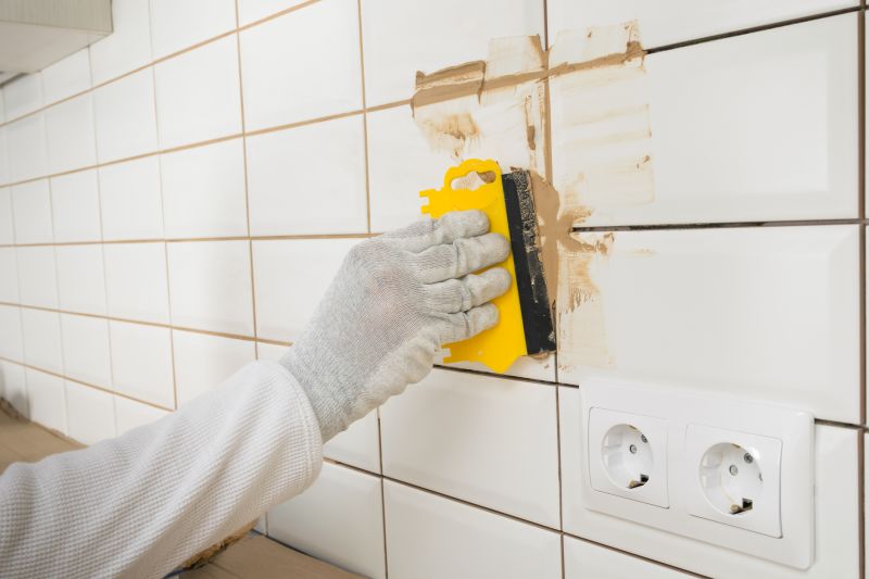 Kitchen Tile Grout Renewal